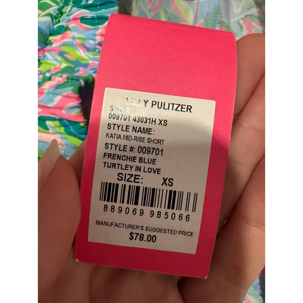Lilly Pulitzer Women's Katia Mid-Rise Short Size XS